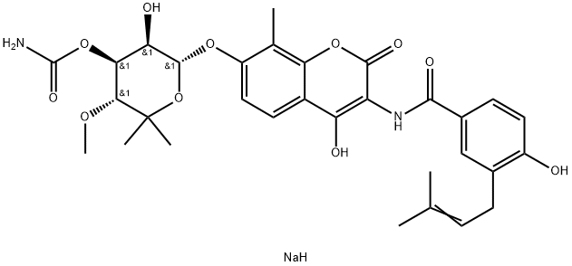 MF of NOVOBIOCIN SODIUM SALT